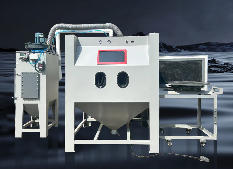 深圳百超生產廠家制造的手動噴砂機設備圖片 深圳百超生產廠家制造的手動噴砂機設備圖片