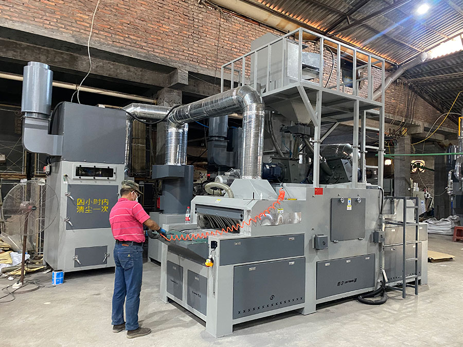 深圳百超機械通過式拋丸機設備 深圳百超機械通過式拋丸機設備