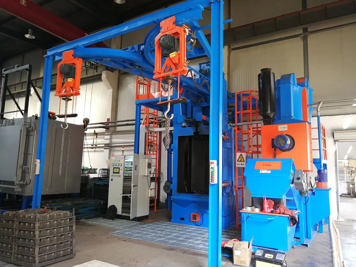 深圳百超機械吊鉤式拋丸機設(shè)備 深圳百超機械吊鉤式拋丸機設(shè)備