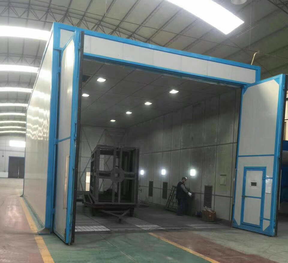 深圳百超機械噴砂房設備圖片