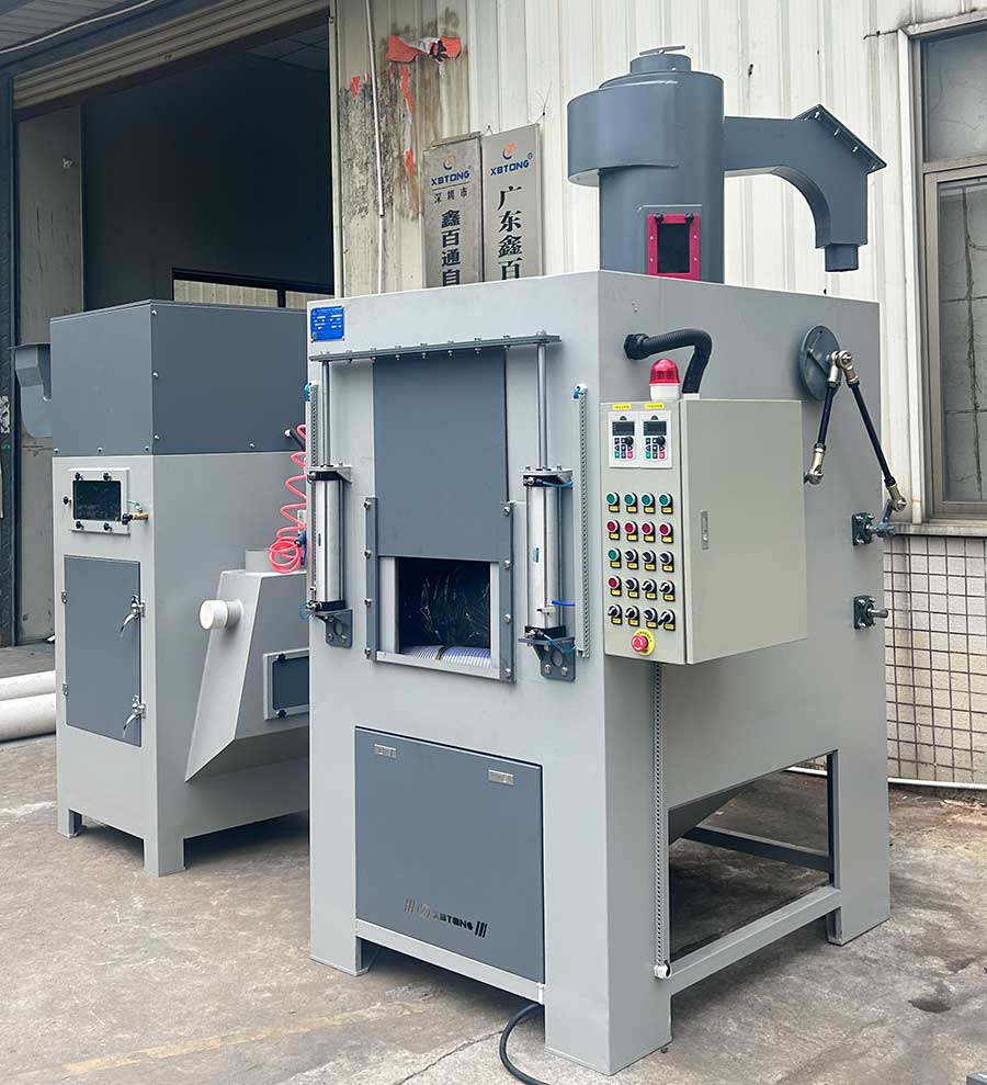 深圳百超機械轉盤式噴砂機設備 深圳百超機械轉盤式噴砂機設備